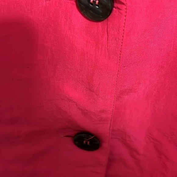 Campaignie Internationale Express Hot Pink silk 90s oversized blazer - Picture 5 of 15
